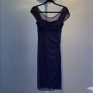 Grey mesh Anthropologie dress!